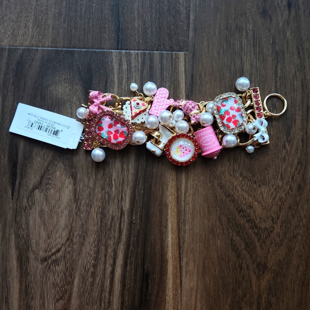 Betsey Johnson Sweets Statement Bracelet